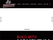 Tablet Screenshot of buildwithmomentum.com
